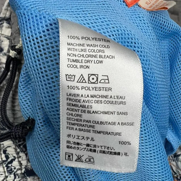 Tommy Bahama relaxed fit gray pineapple swim trunks size XL. - Picture 5 of 6